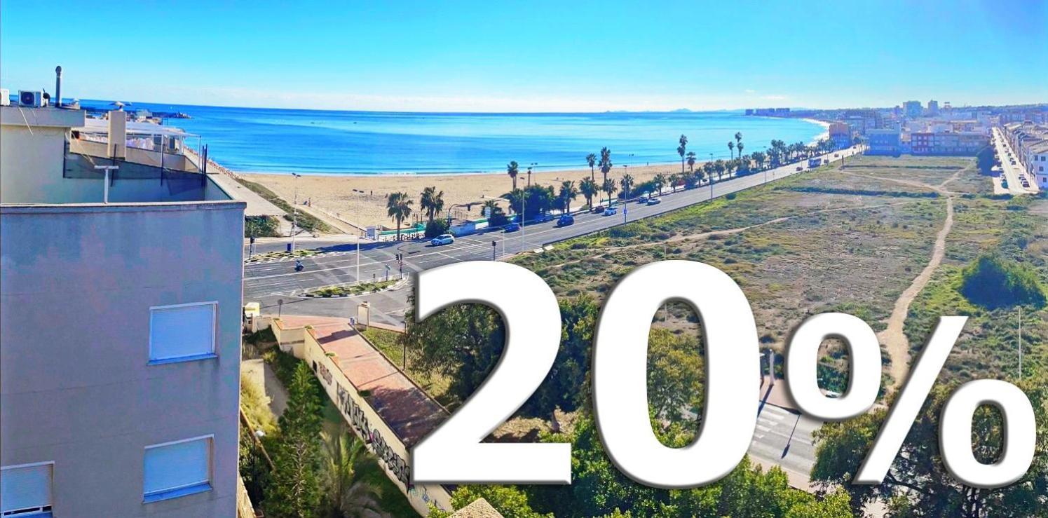 113 Beach And Trees - Alicante Holiday Торевьиа Экстерьер фото